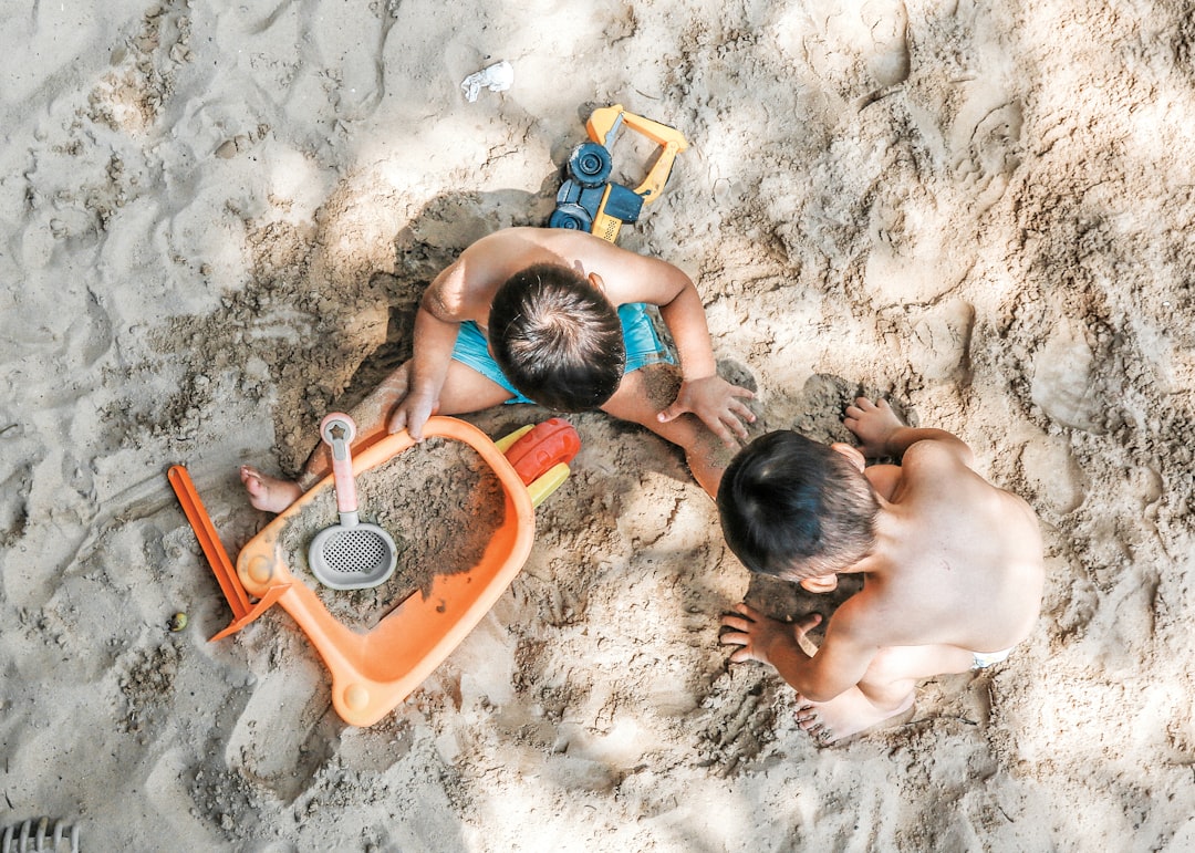 Photo Toddlers playing